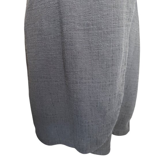 2/$30 Madewell Small Texture & Thread Navy Sleeveless Dress Tie Waist - Picture 7 of 15